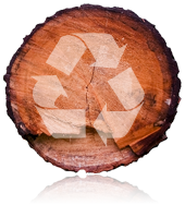 recycled-log